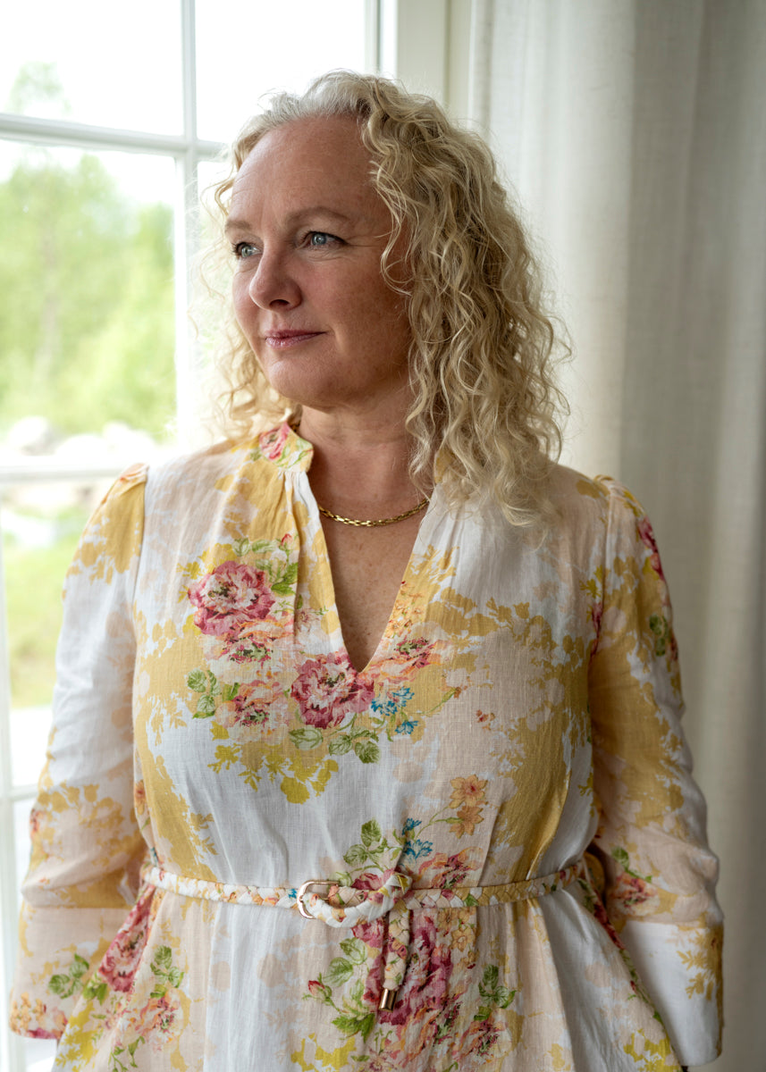 Linen Shift Dress