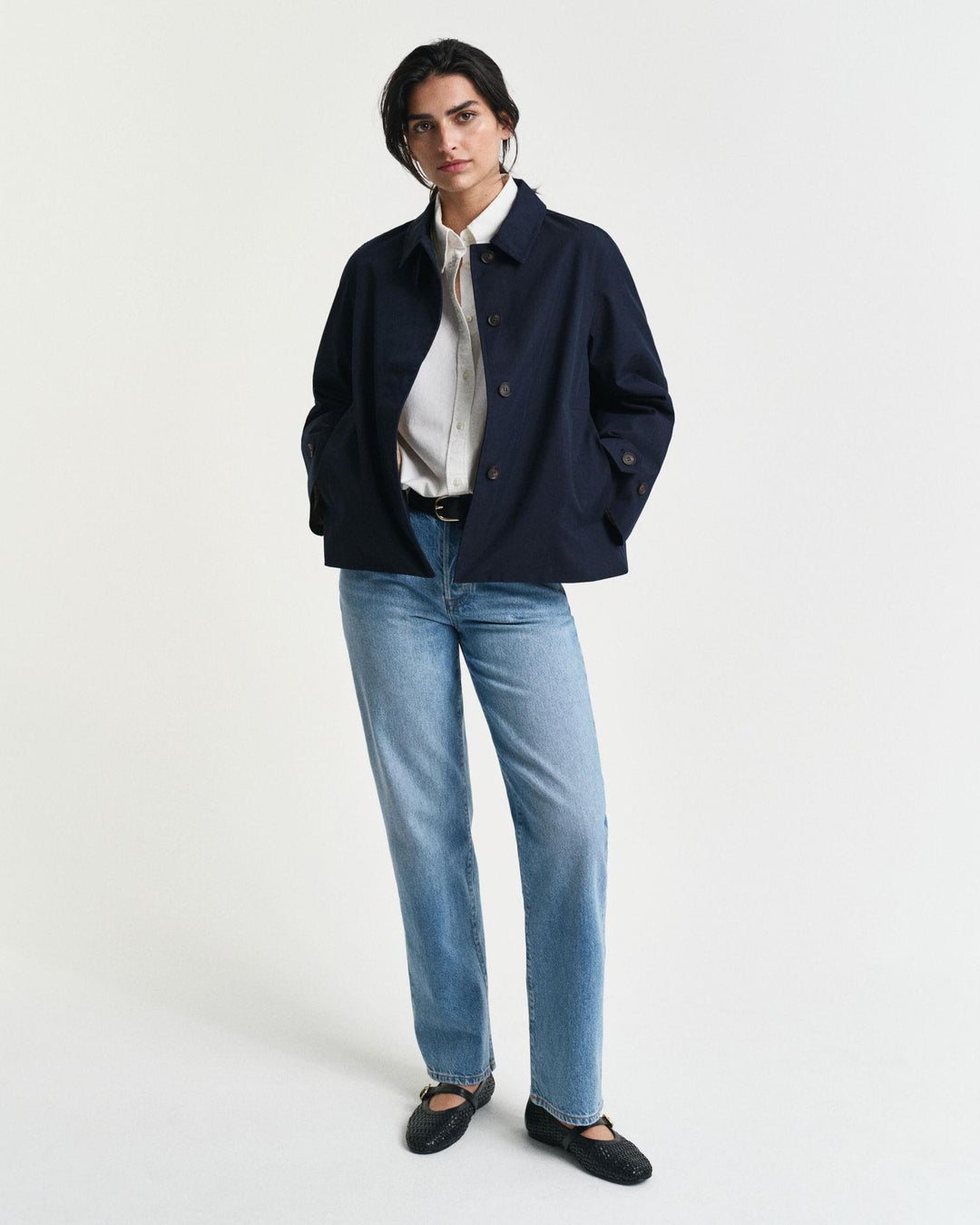 Short Cotton Car Coat