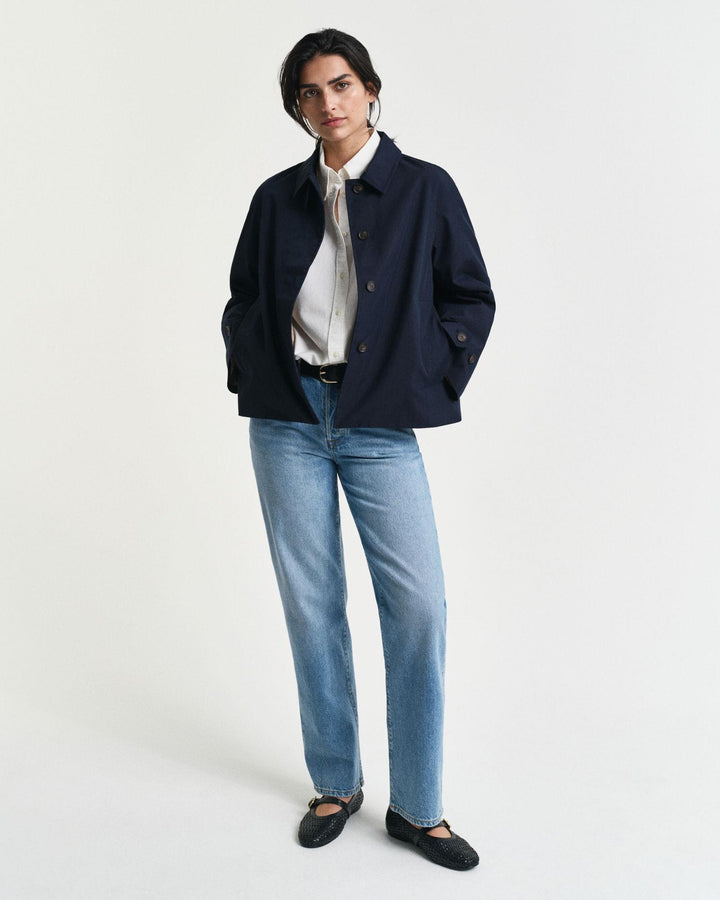 Short Cotton Car Coat
