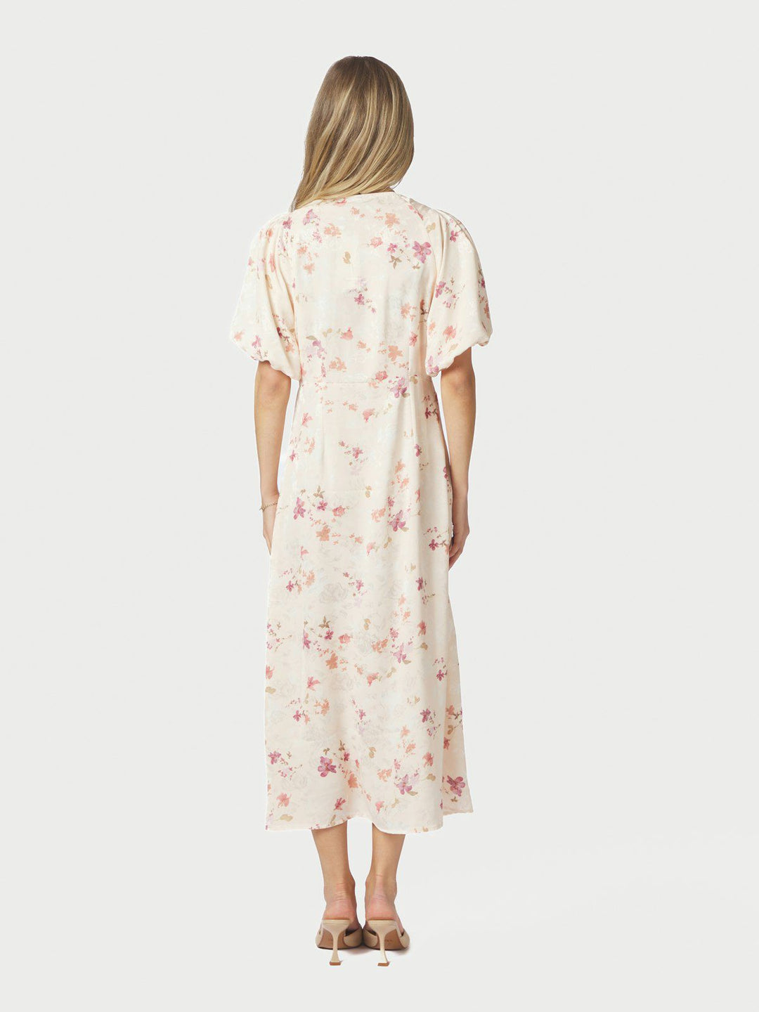 Illana Sateen Print Dress