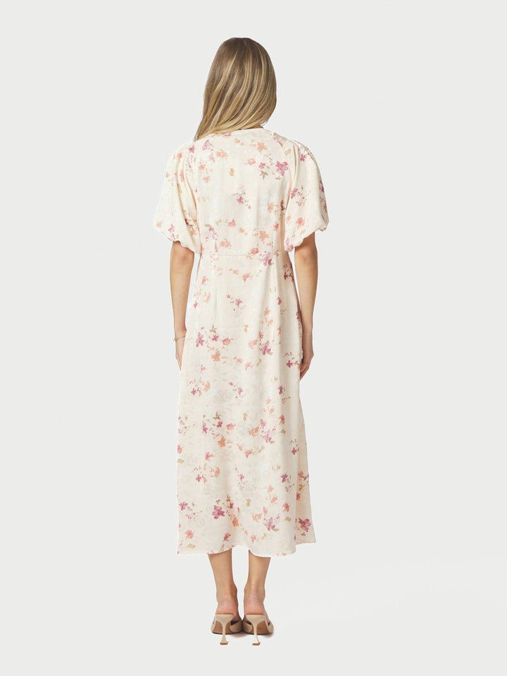 Illana Sateen Print Dress