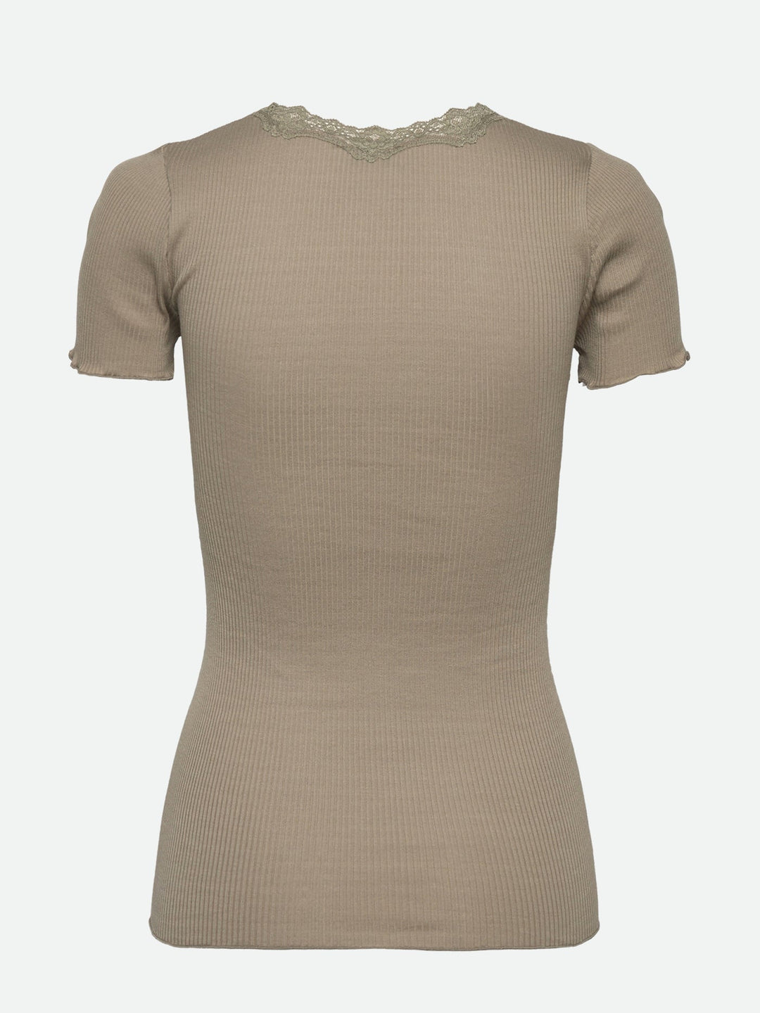RWbeatha ss regular o-neck lace t-shirt