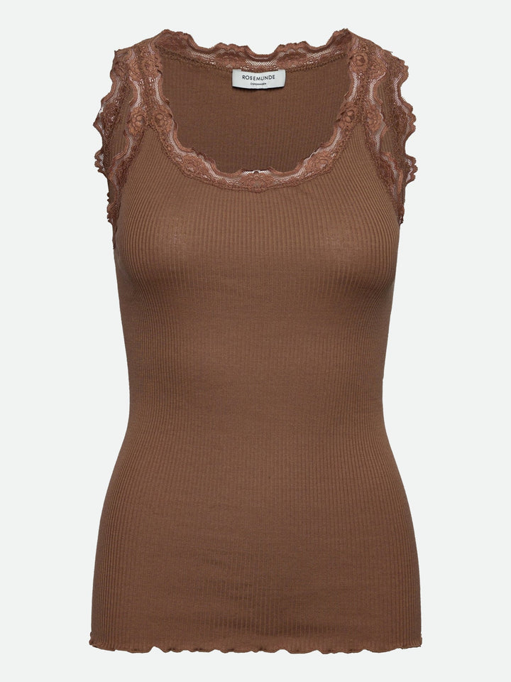 RWBabette Silk SL U-neck Lace Top