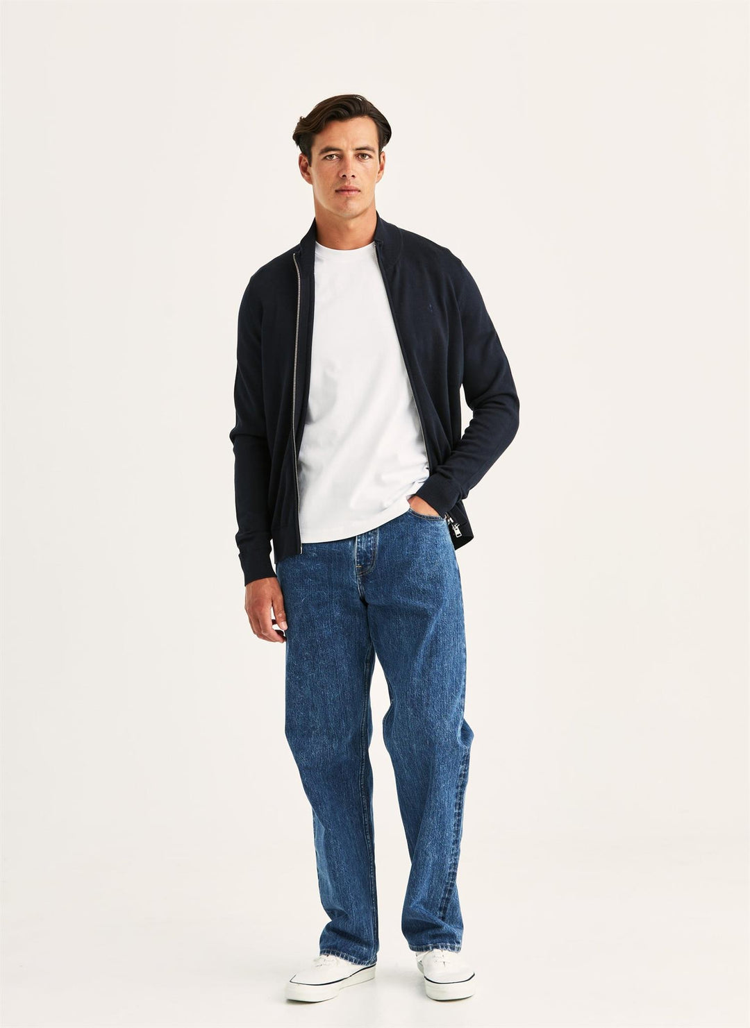 Riley Zip Cardigan