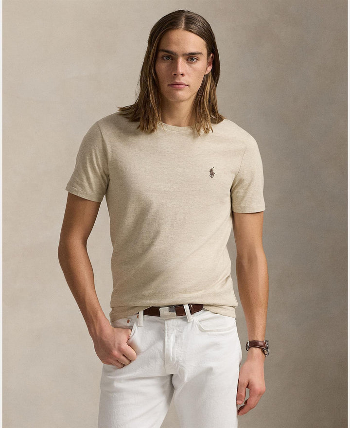Custom Slim Fit Jersey Crewneck T-Shirt