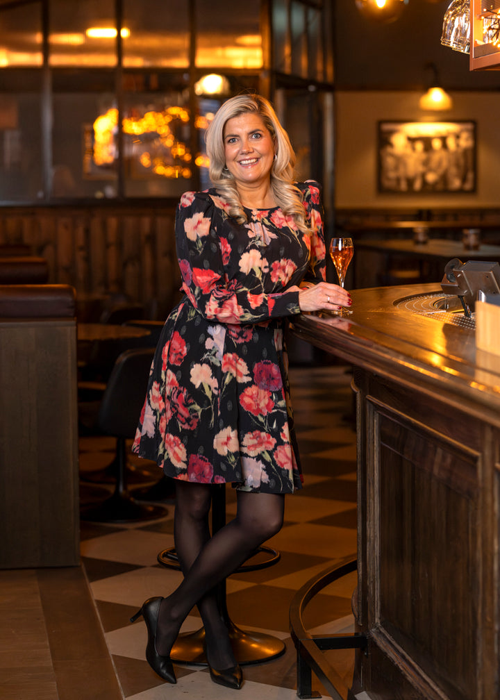 Viscose Mini Dress