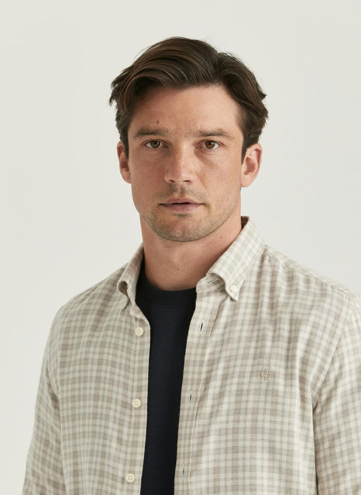 Soft Check Flannel-Slim Fit