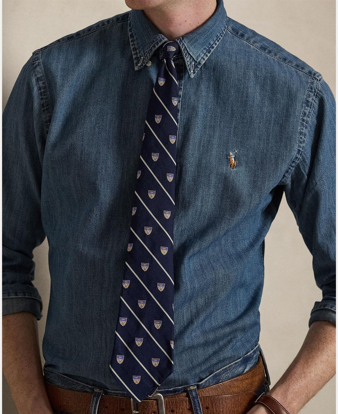 Custom Fit Denim Shirt