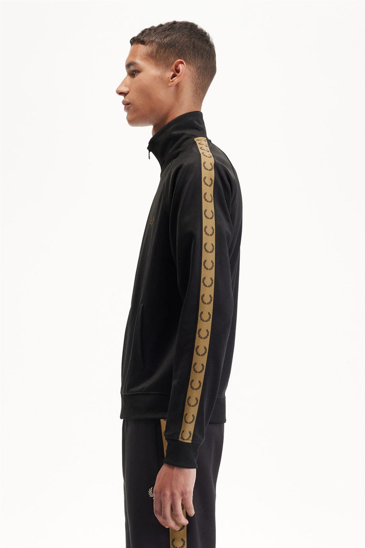 Contrast Tape Track Jacket