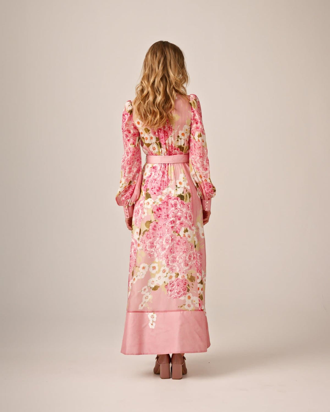 Organza Belt Dress