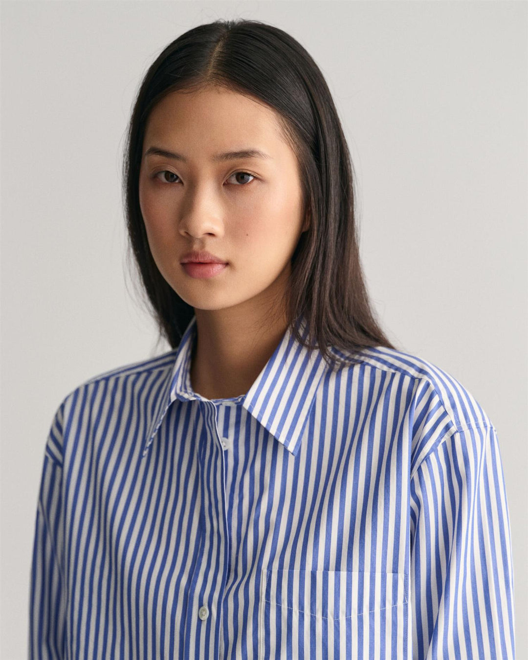 Cropped Striped Shirt