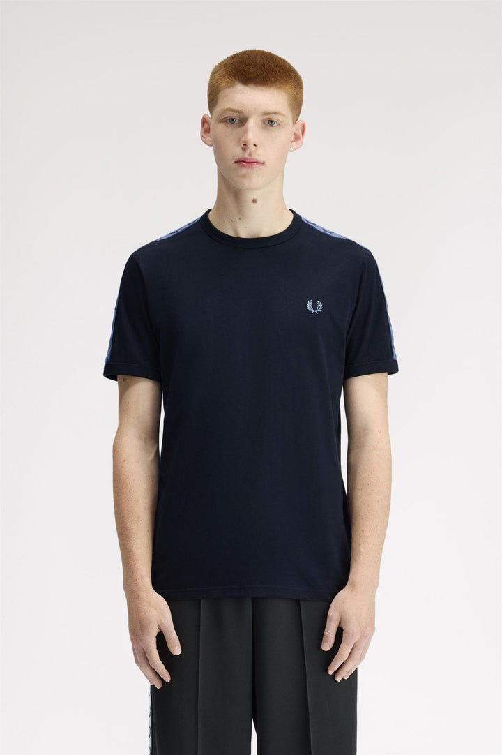 CONTRAST TAPE RINGER TEE