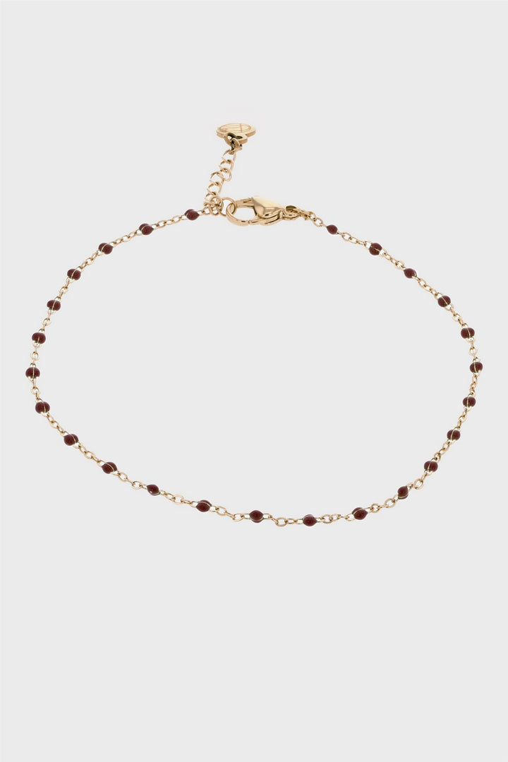 The Terracotta Bead Anklet