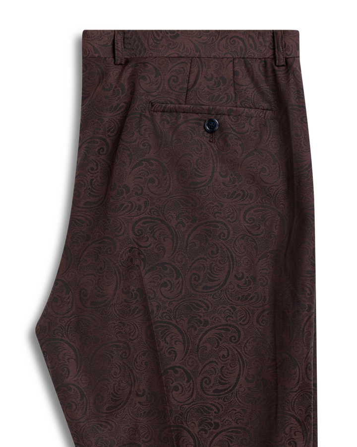 Paisley Pant Purple S