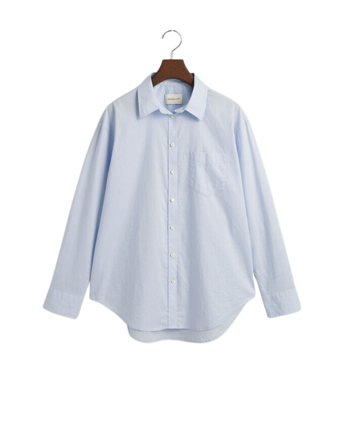 Relaxed Fit Poplin Shirt