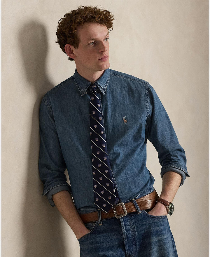 Custom Fit Denim Shirt
