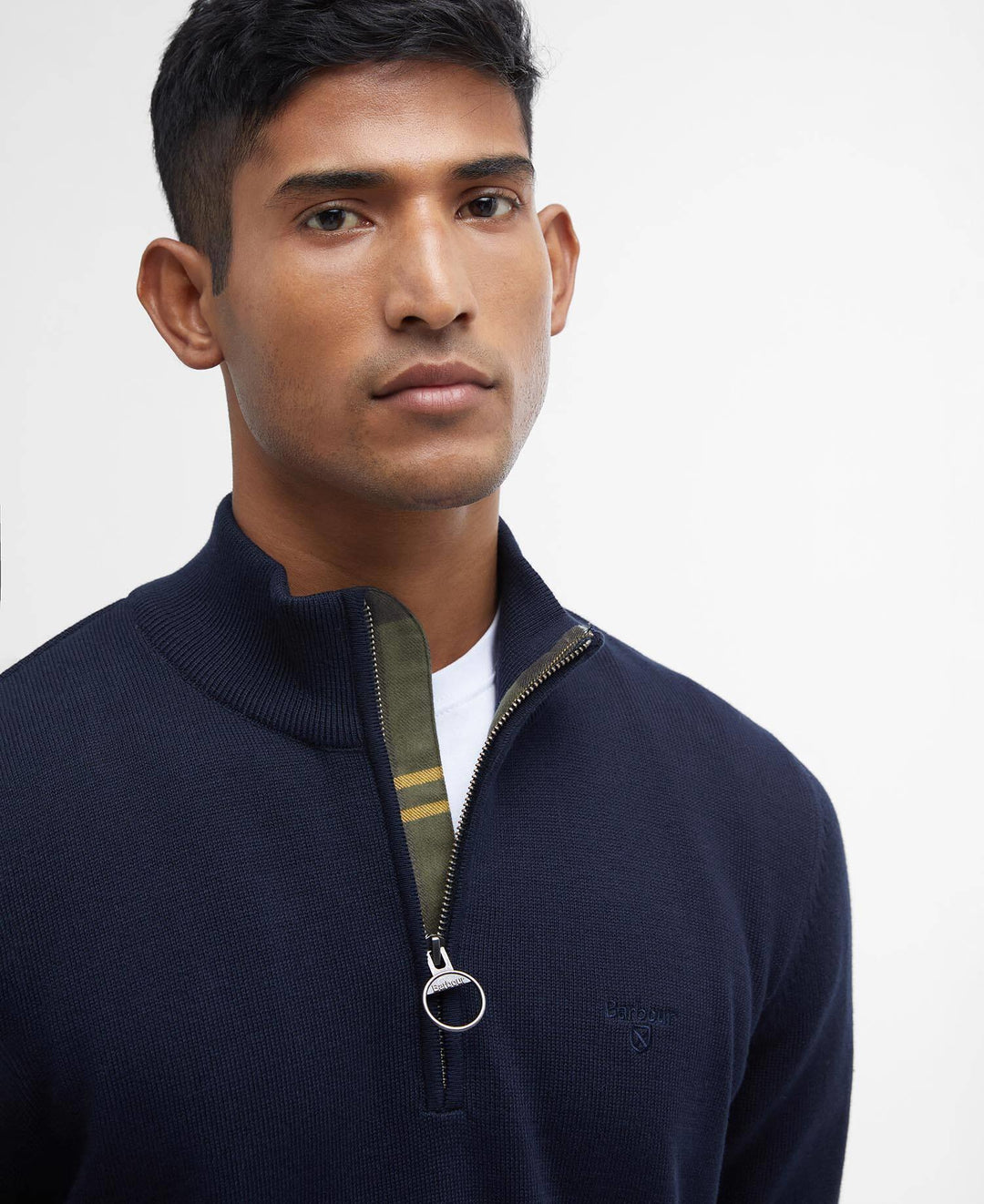 Cotton Quarter Zip