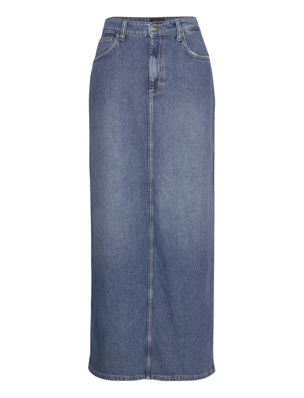 Side slit maxi skirt