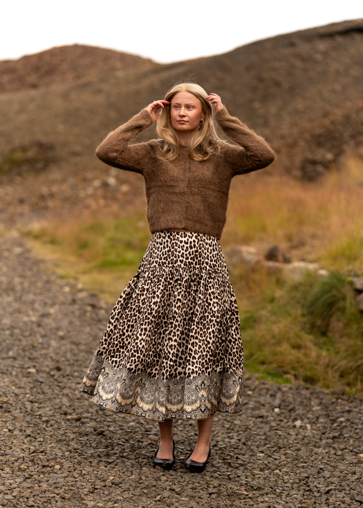 Hairy Knit Jacket