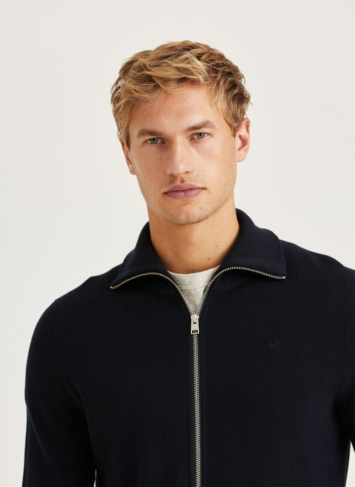 Jake Zip Cardigan