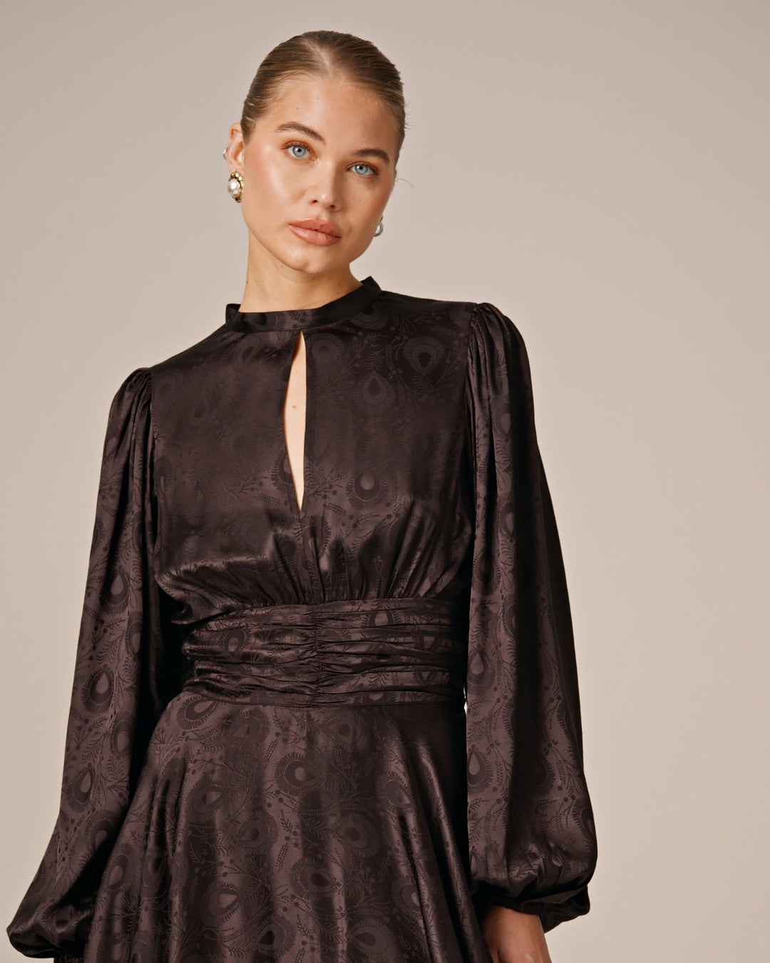 Jacquard Mini Dress
