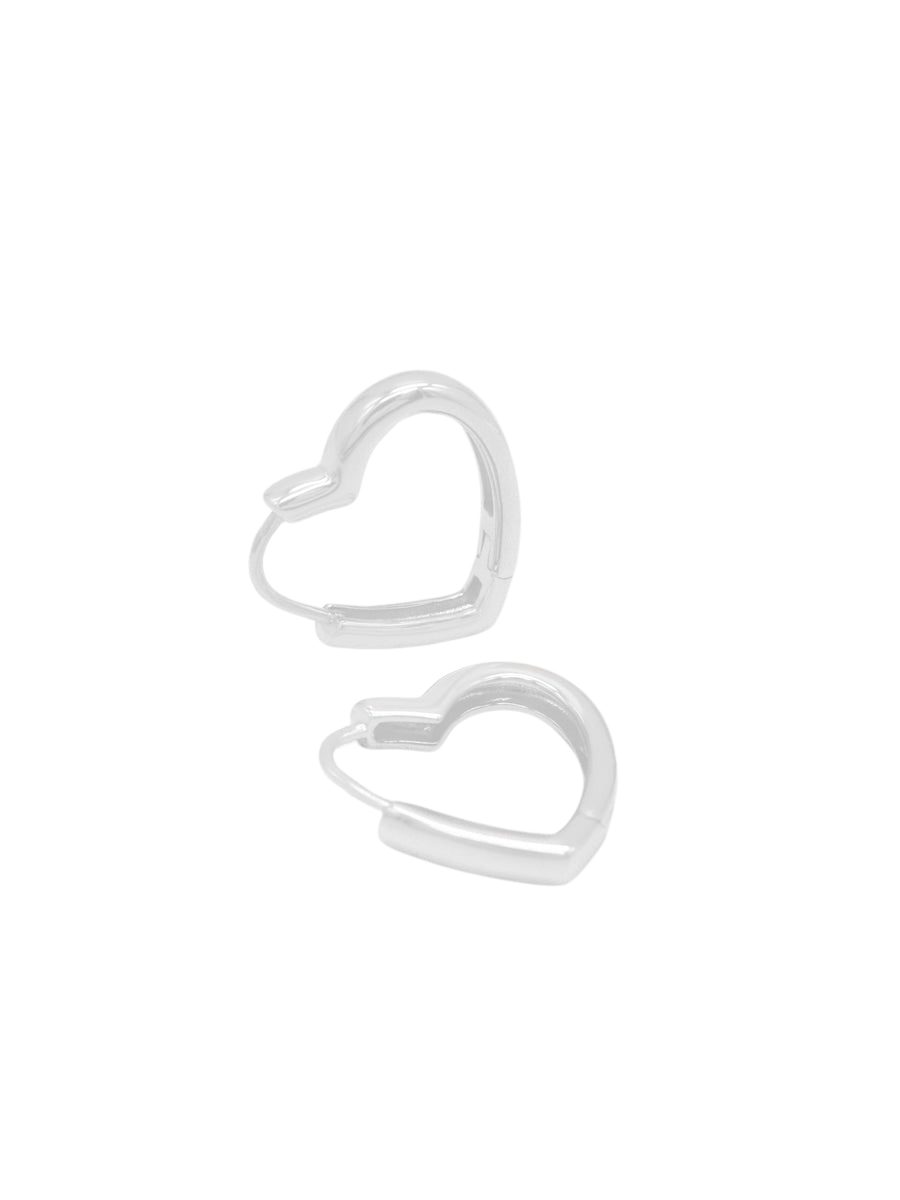 Simple Heart Earrings