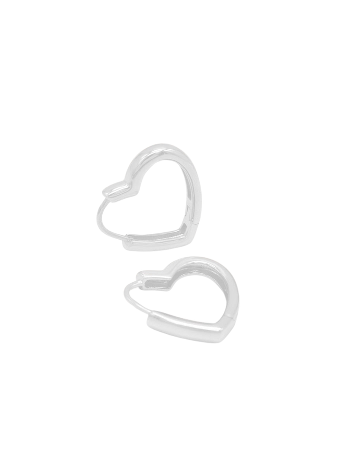 Simple Heart Earrings