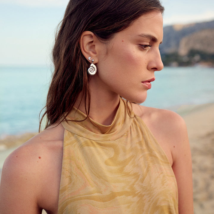 Malibu Silver Earrings