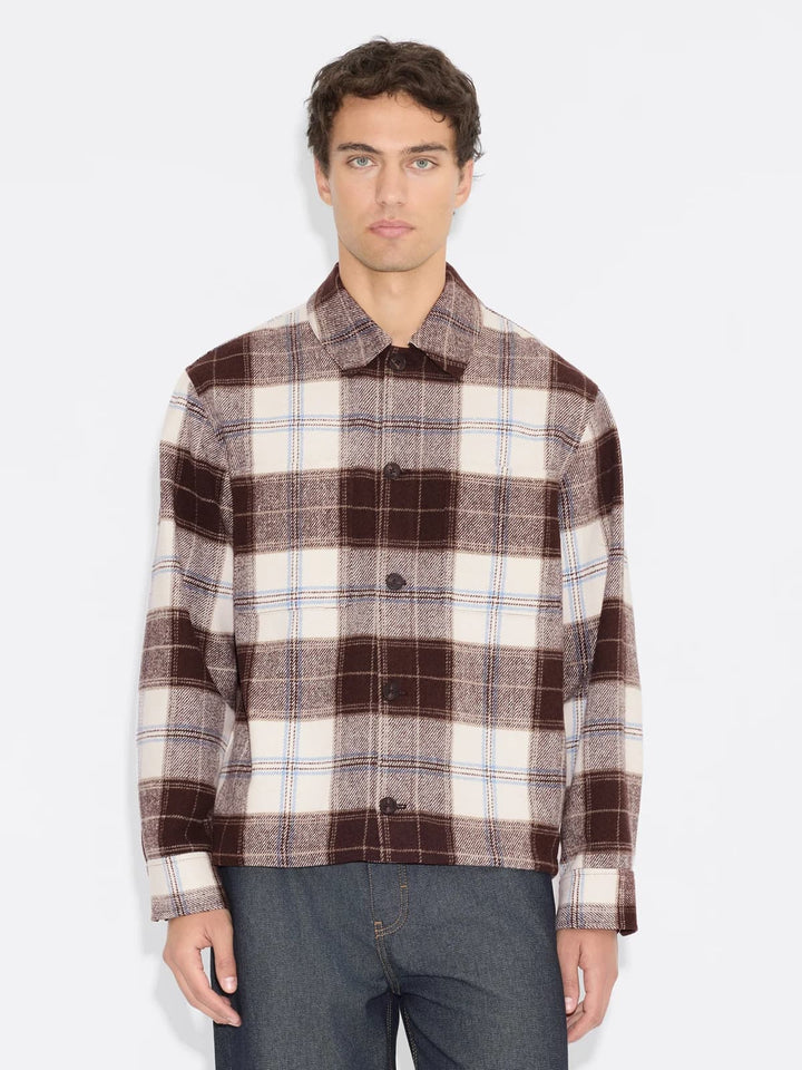 Mildew Check Overshirt