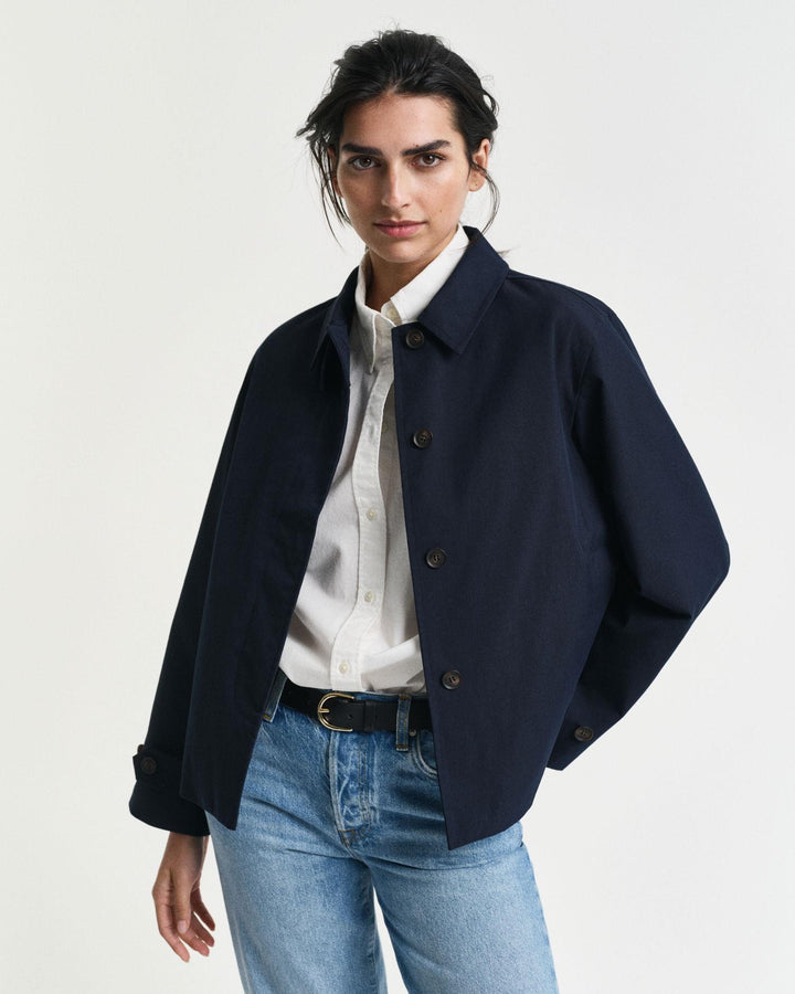 Short Cotton Car Coat