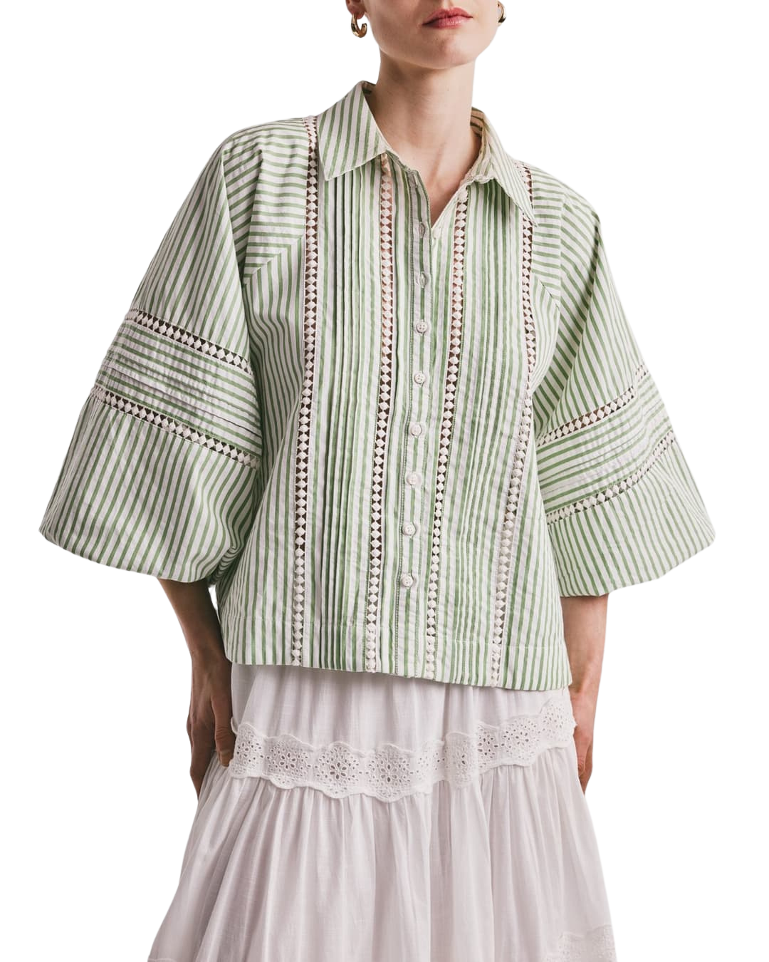Seersucker Blouse