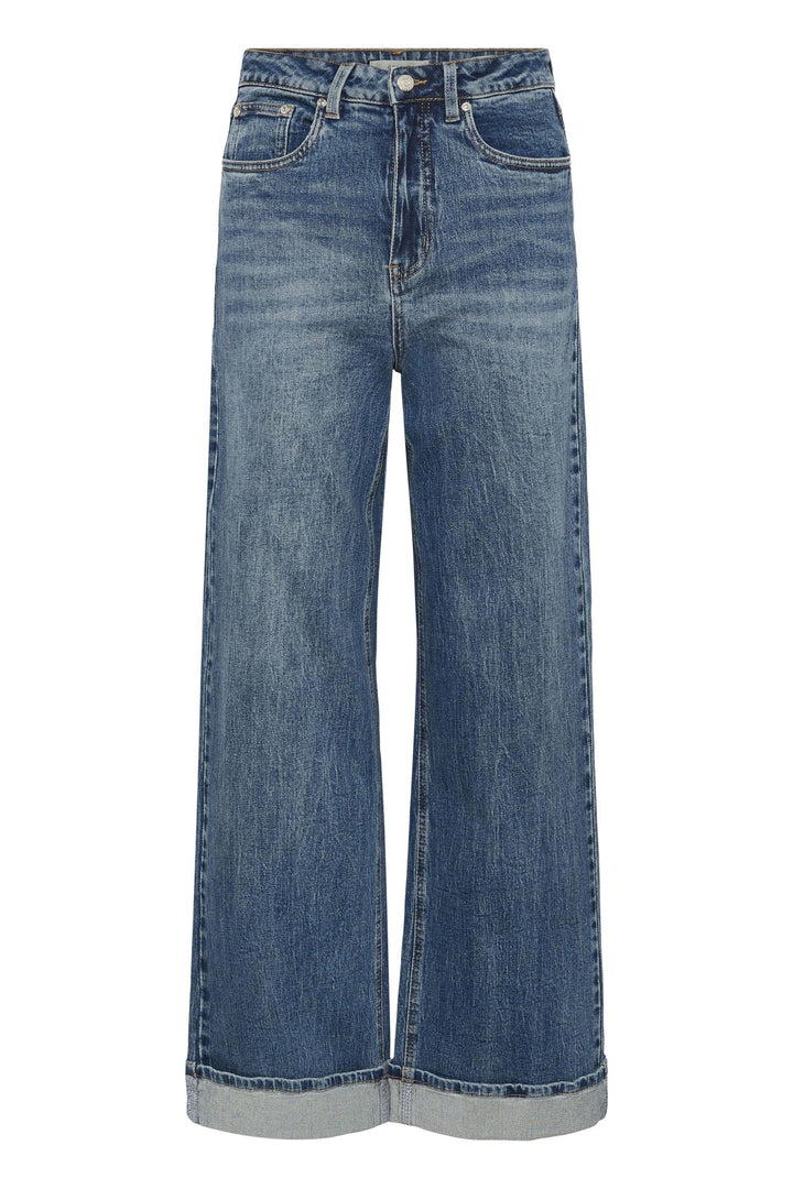 Gzsara High Waist Wide Jeans