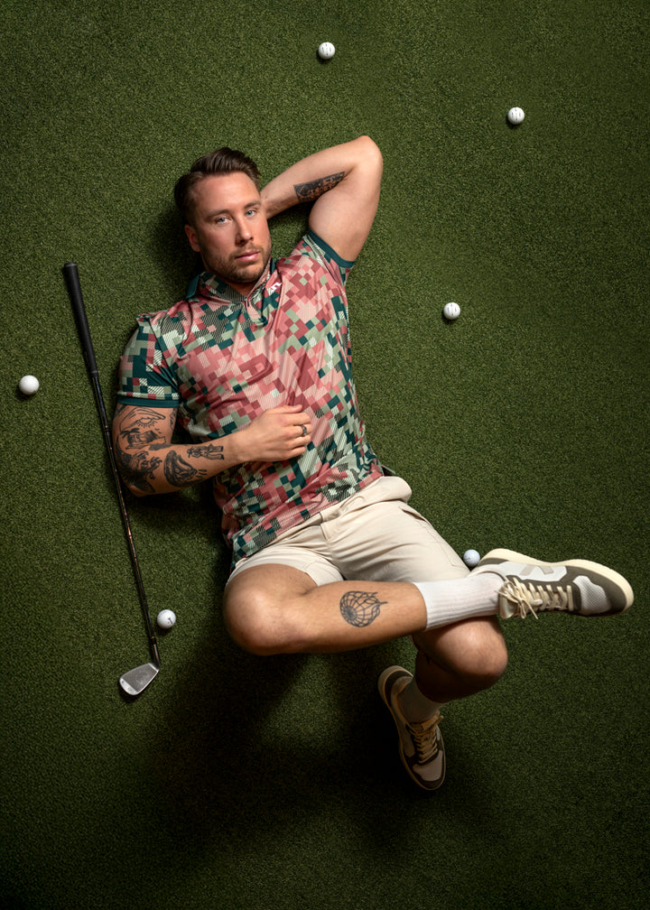 Bridger Tour Print Polo