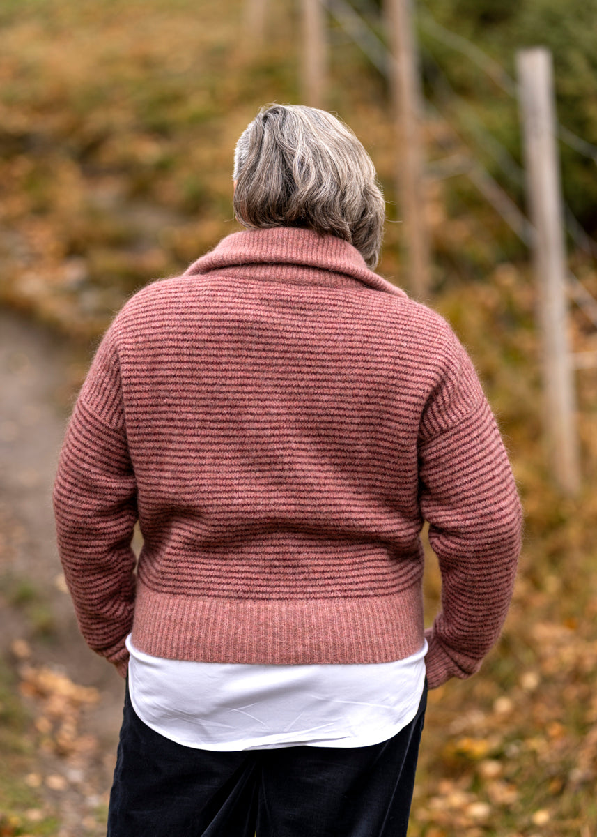Suzy stripe mohair Cardigan