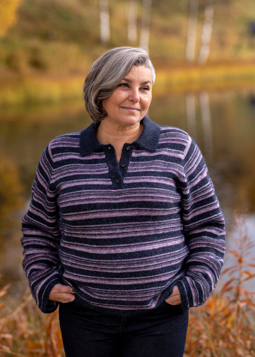 Olivia Wool Polo Sweater