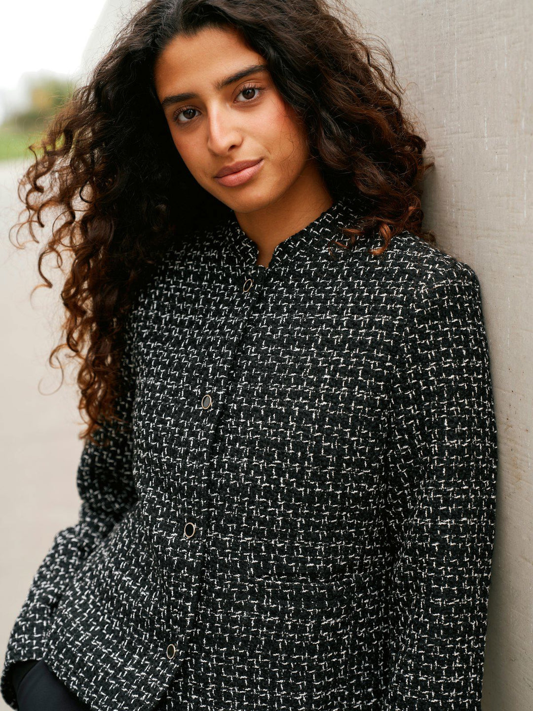 Denisa Boucle Jacket
