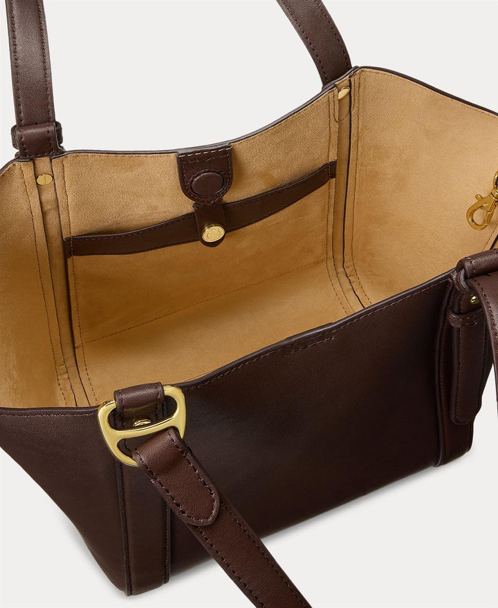 Tasha Nappa Leather Tote Bag Small