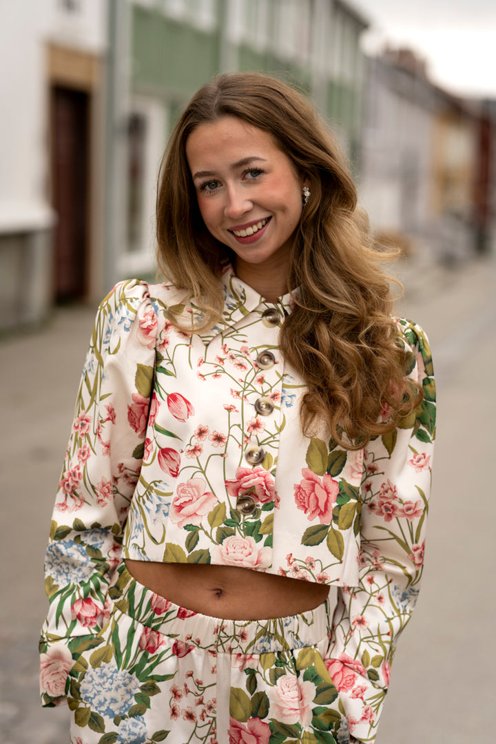 Tailored Satin Jacket