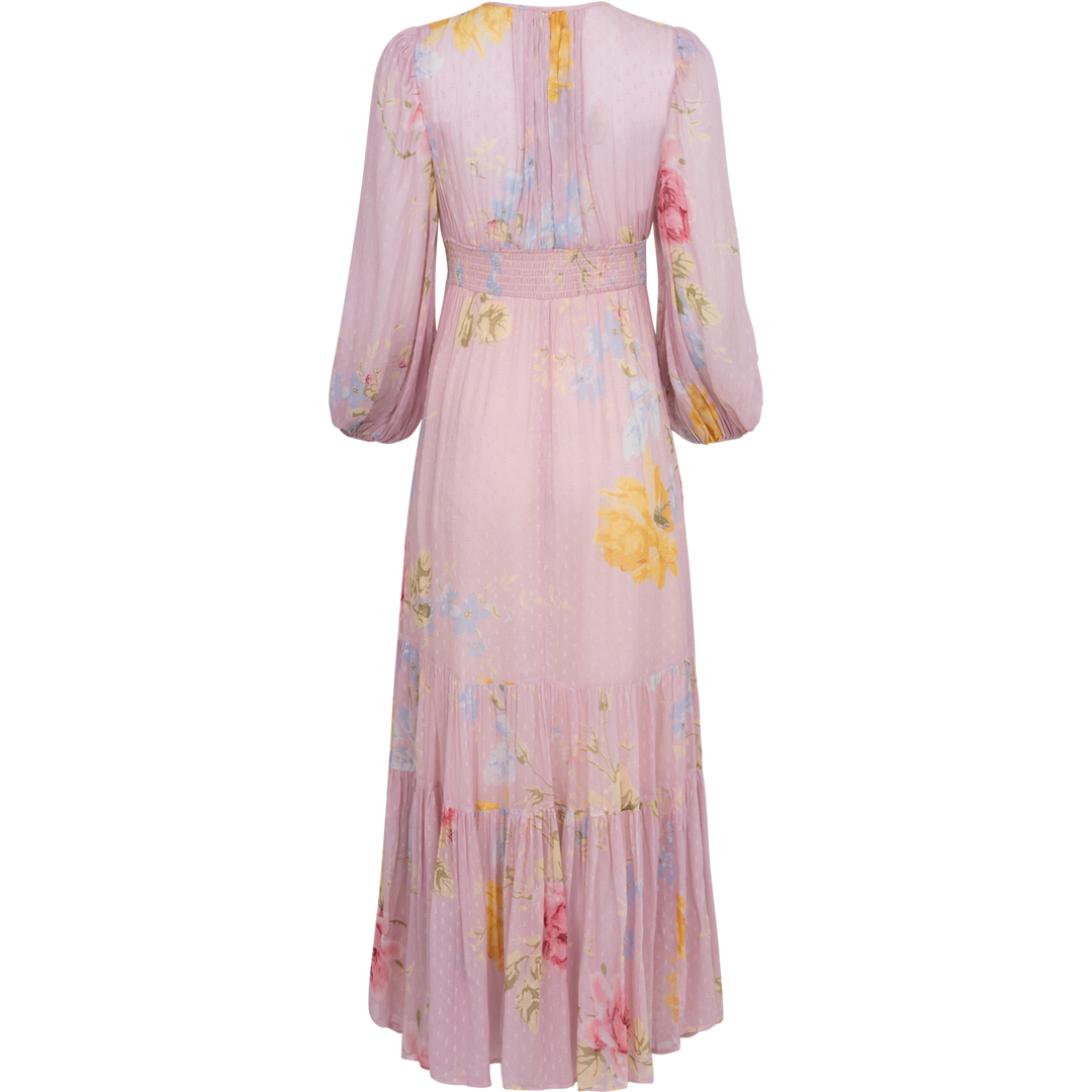 Dotted Georgette Gown