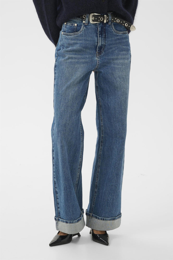 Gzsara High Waist Wide Jeans
