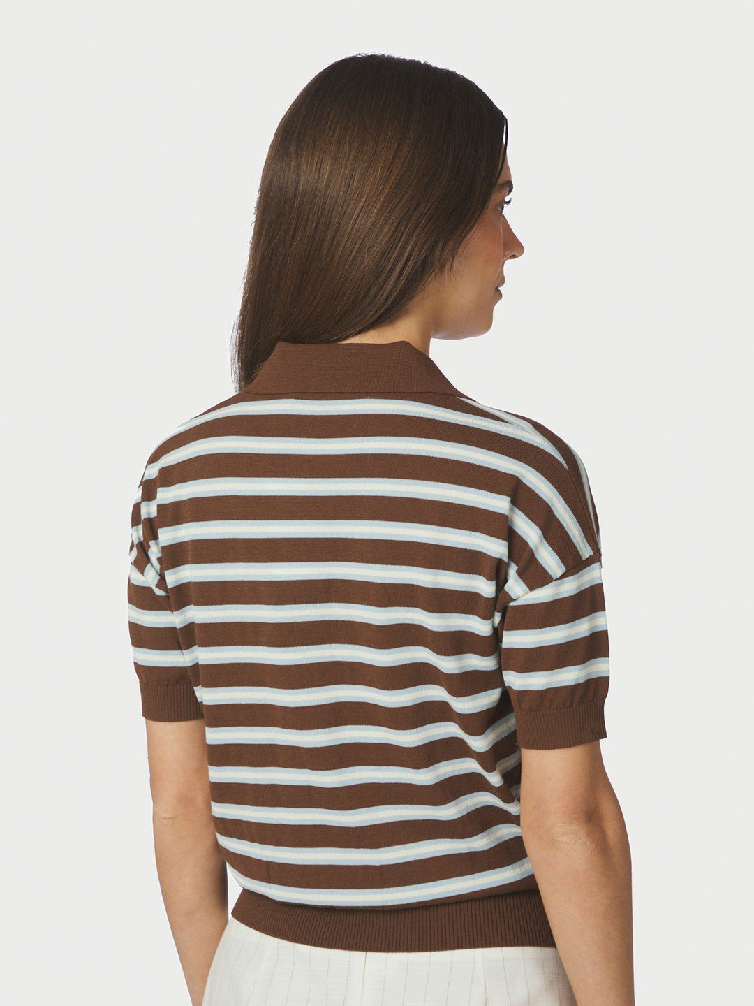 Emira Knit Polo Top