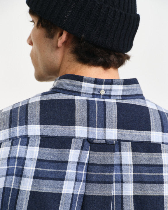 Reg Tartan Melange Check Shirt
