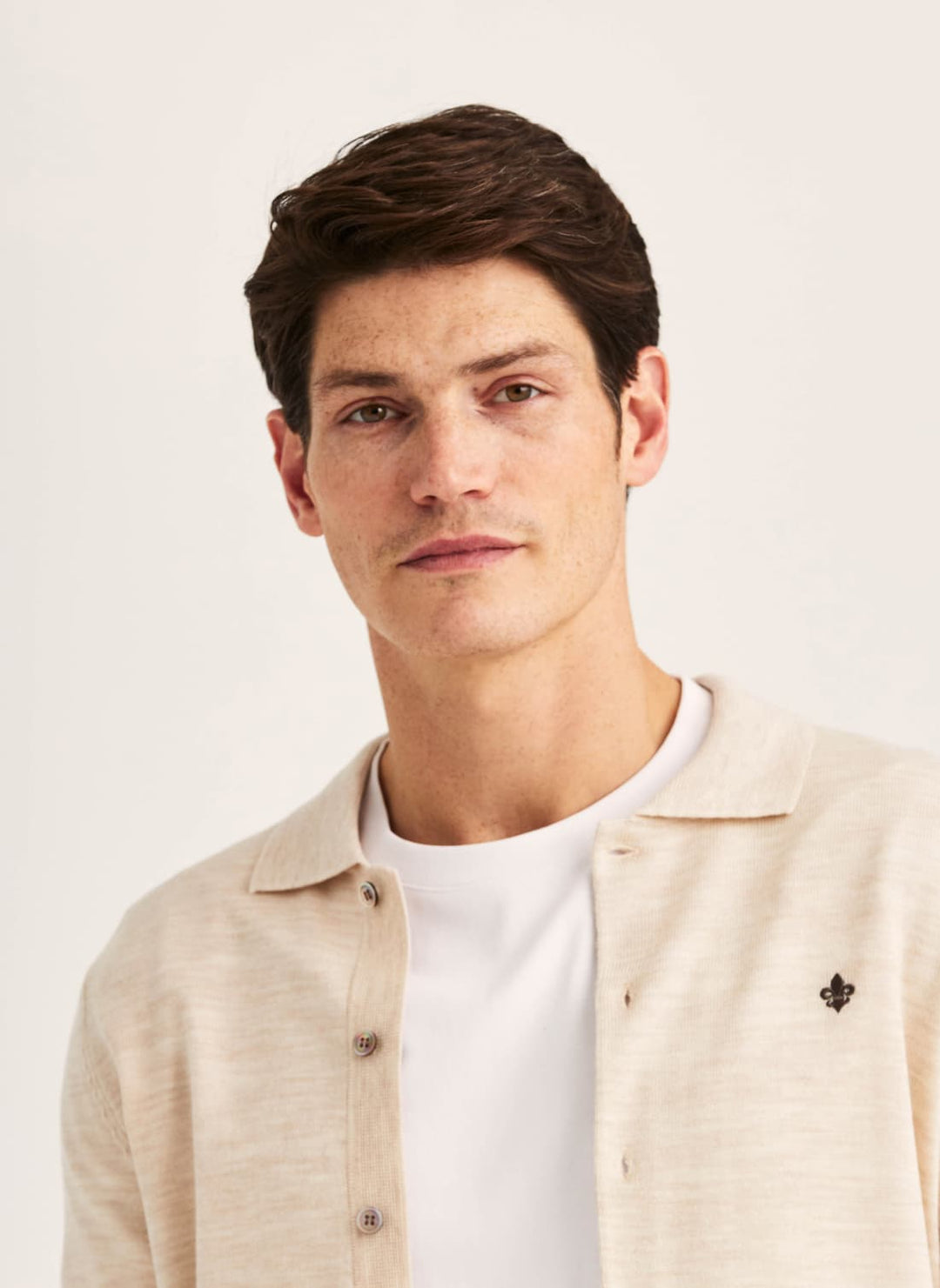 Merino Shirt Cardigan