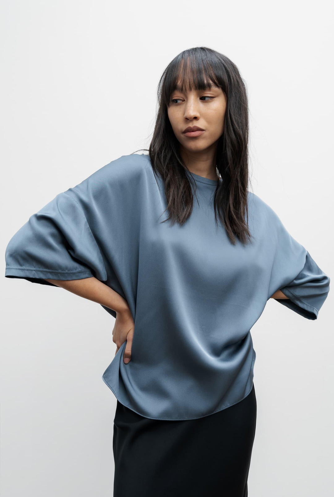 Thess Silk Tee