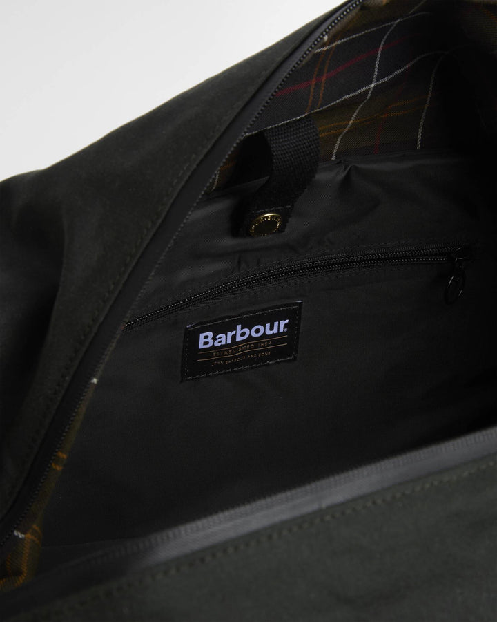 Barbour field Wax Holdall