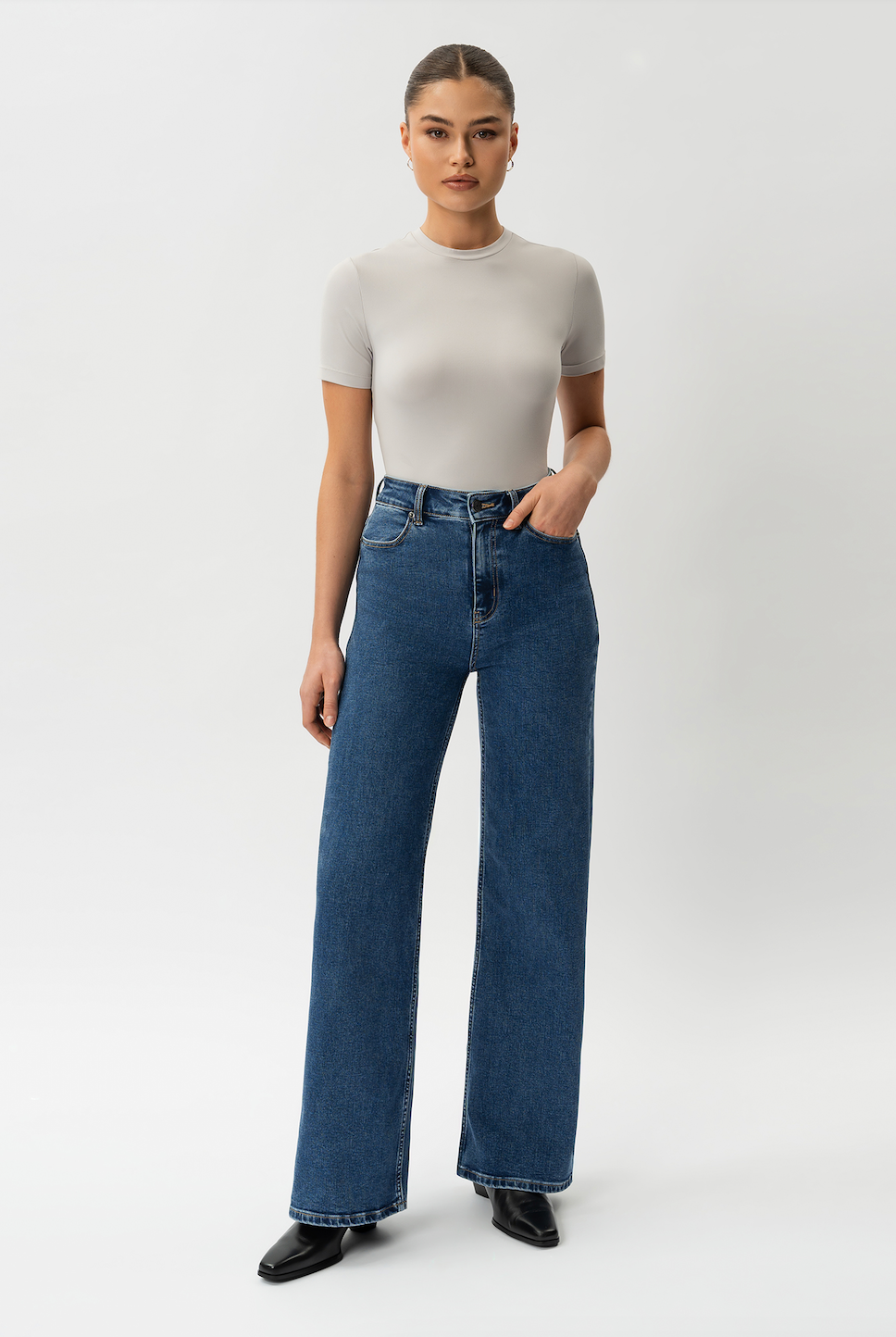 Relaxed Comfort Denim Jeans