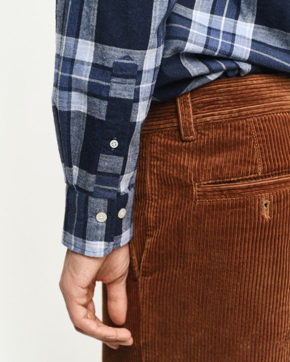 Reg Tartan Melange Check Shirt