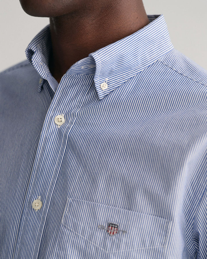 Banker Stripe Poplin Shirt