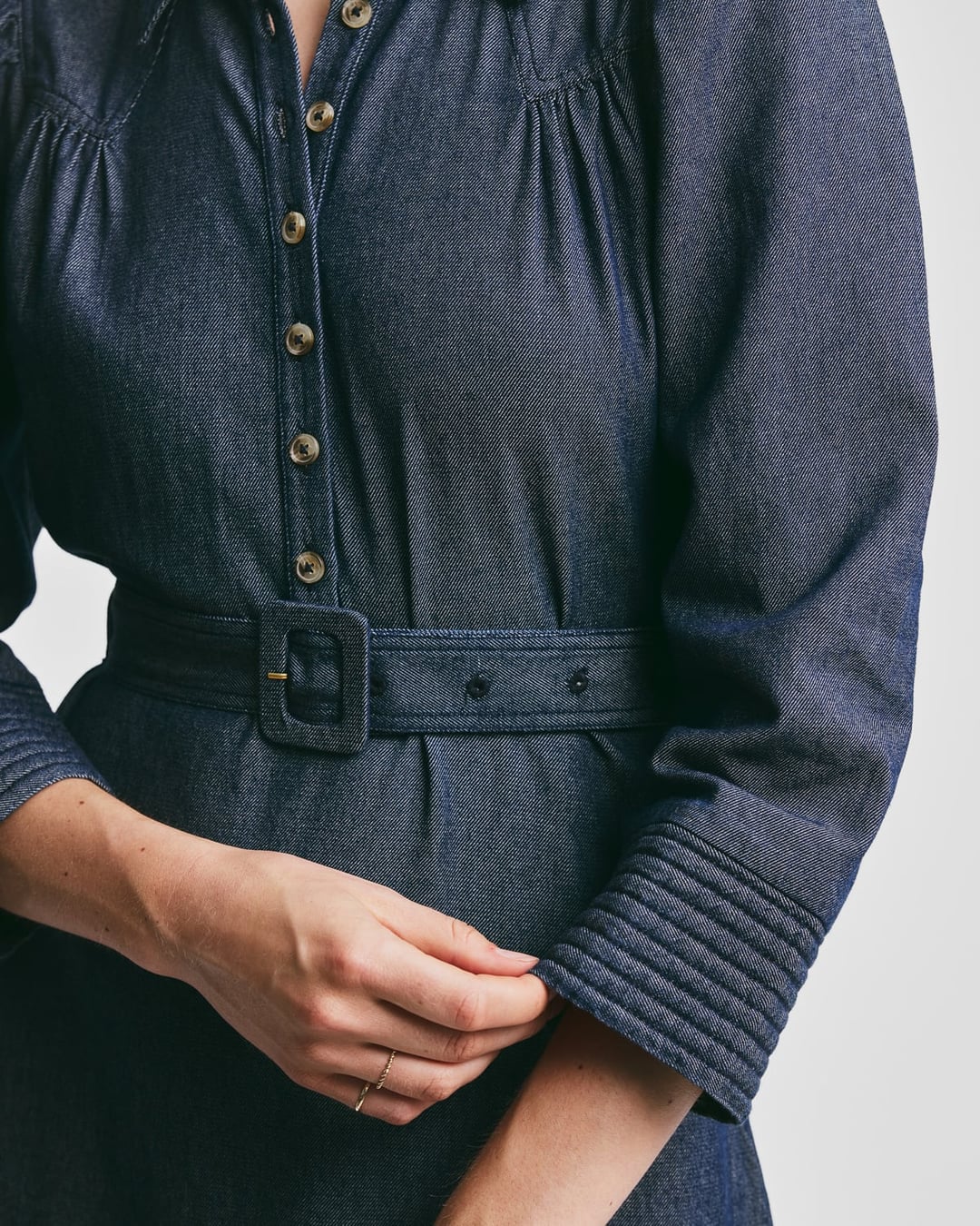 Denim Shirt Dress