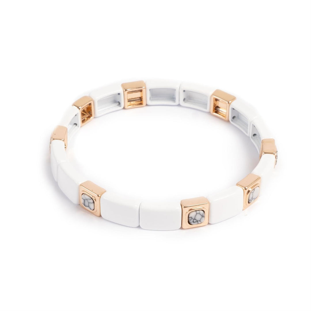 Enamel Tile Armbånd